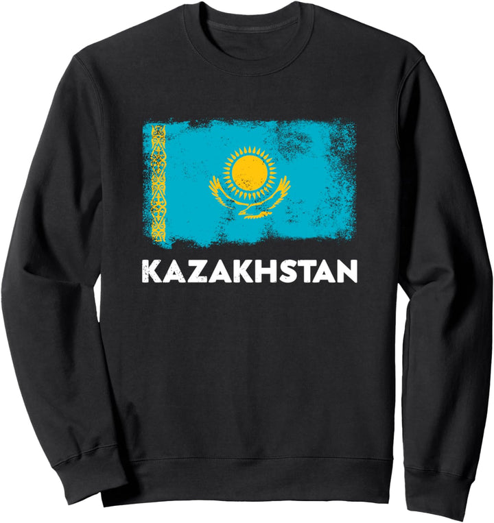 Kazakhstan Flag Kasachstan Flagge Sweatshirt