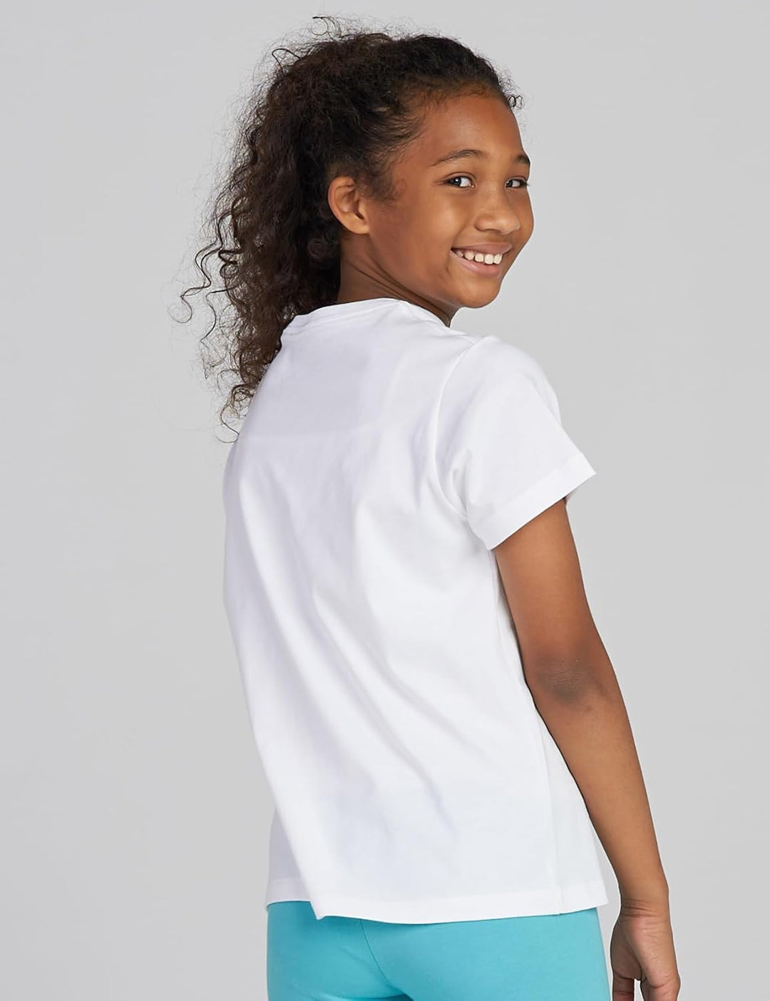 LAPASA Kinder T Shirt 100% Baumwolle 4er Pack Unisex 3-13 Jahre/ 95-165 Jungen Jungs Sport Tshirt K0