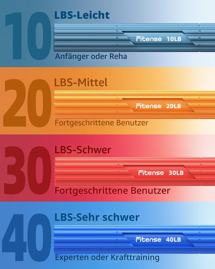 Flex Therapie Bar Kit, FlexBar Handtrainer, Widerstand Bar, Tennisarm Therapie Bar, Twist Hand Exerc