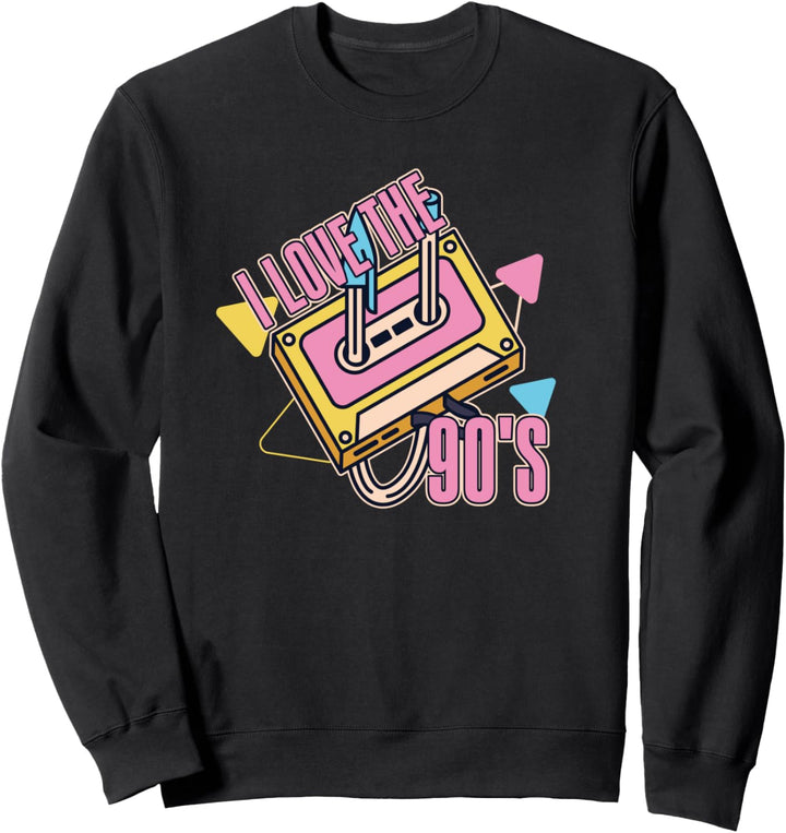 Retro 90s Ära - Vintage Neunziger 90er - I Love The 90's Sweatshirt