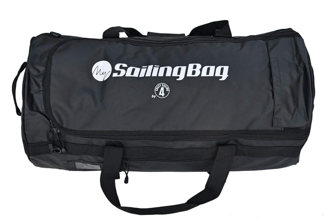 crazy4sailing Segeltasche schwarz 100 Liter, 100 Liter