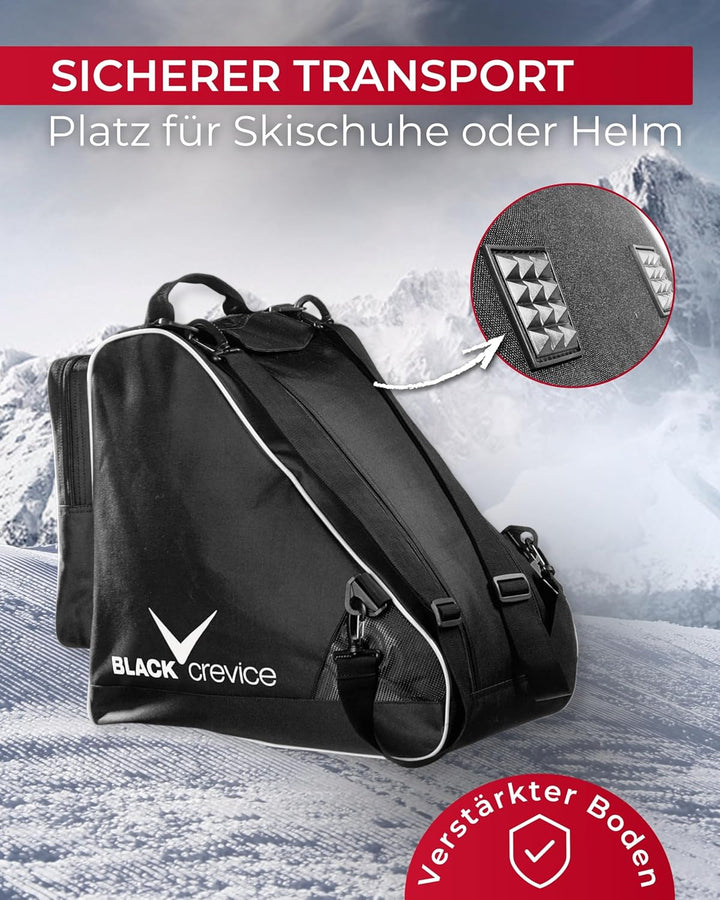 Black Crevice Skischuh- & Helmtasche 43 x 27 x 42 cm, 43 x 27 x 42 cm