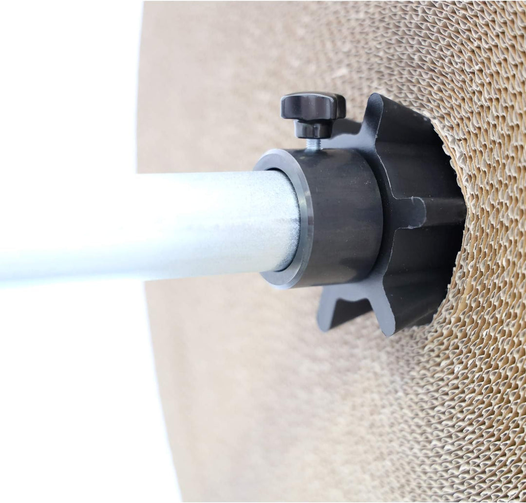 Untertisch Schwerlast - Abrollständer mit 1 Achse für Packpapier oder Folie | Breite 1000mm - waager