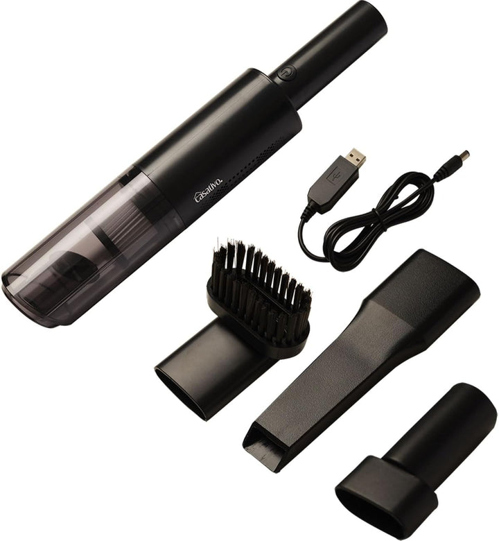 Moderner Profi Akku-Handstaubsauger mit HEPA-Filter, beutellos, Starke 6000 Pa, 120 W, USB für Zuhau