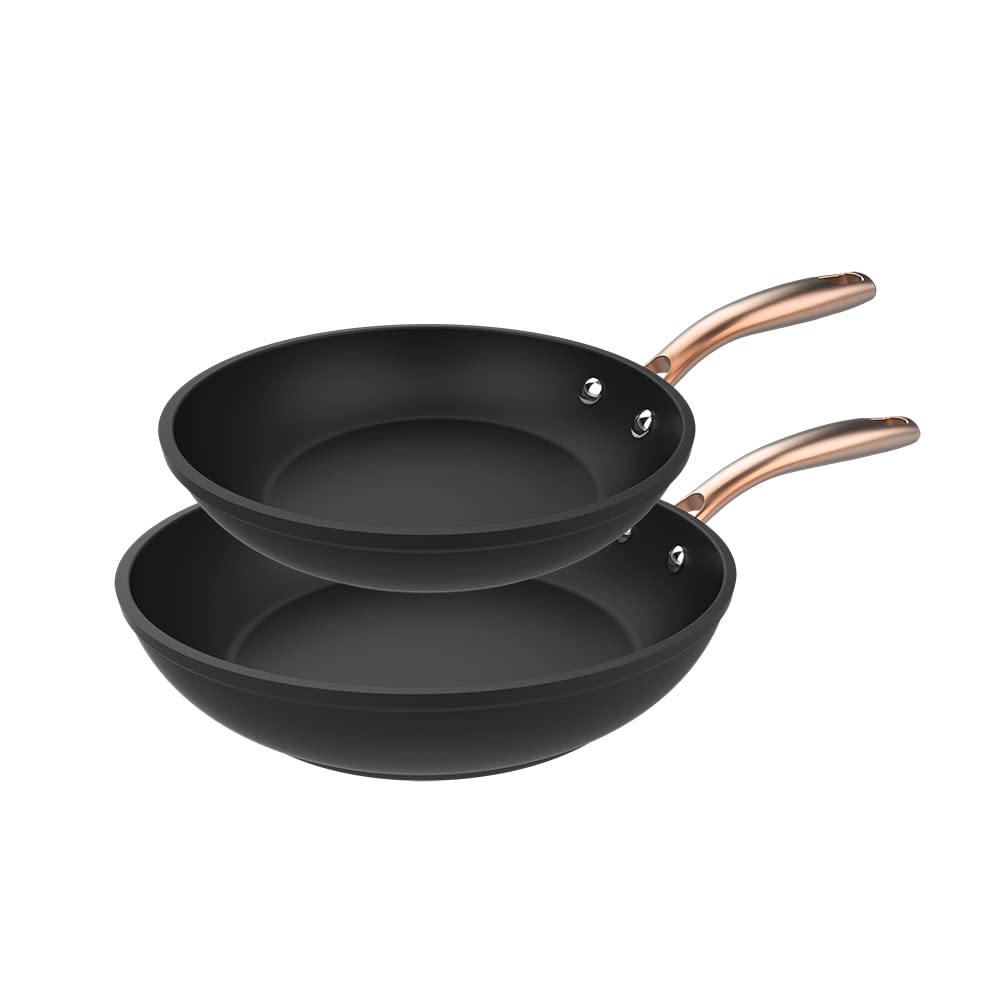 Cecotec Sartenset Polka Fantasy 20-24 Bucket Golden, Durchmesser 20-24 cm, Geschmiedetes Aluminium,