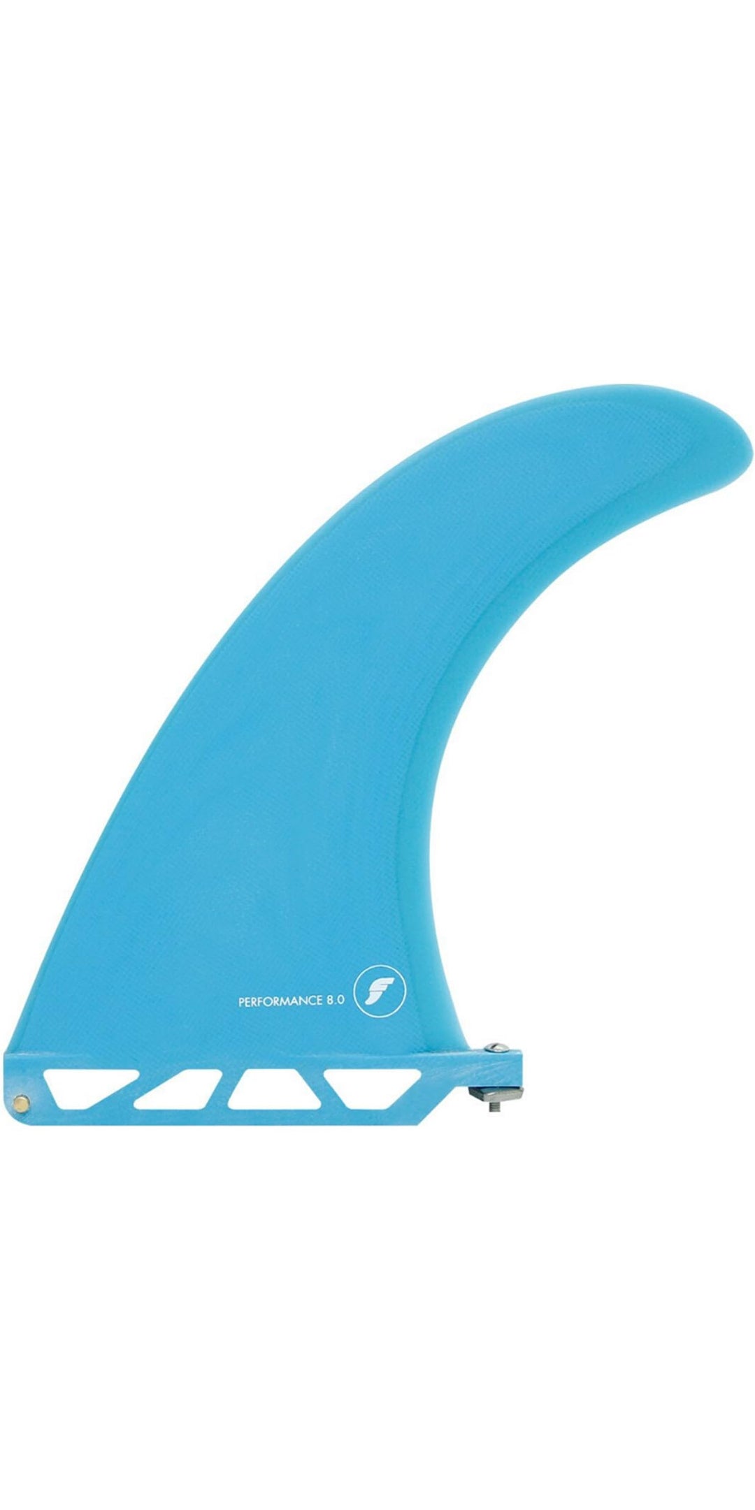 Futures Performance Fiberglass Finne Blau - US Box 8.3 IN, 8.3 IN