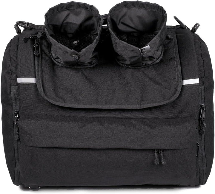 Pet Bag Motorrad Tasche für Hunde (2-36 kg), wasserdicht, tragbar, dreifach belüftet, Gepäckablage o