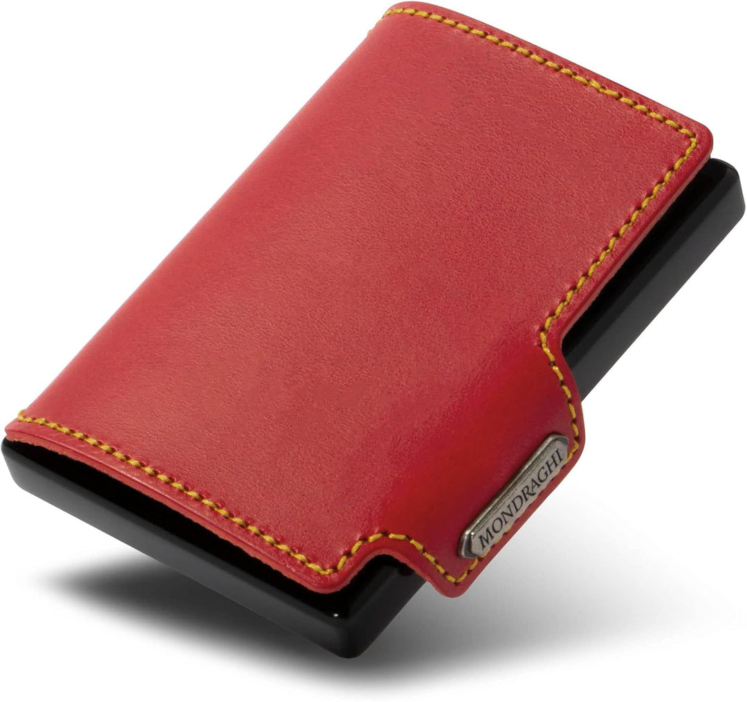 MONDRAGHI Mini-Wallet. Ultraleichte, schlanke Mini-Brieftasche - Kartenhalter und Kartenhalter mit M