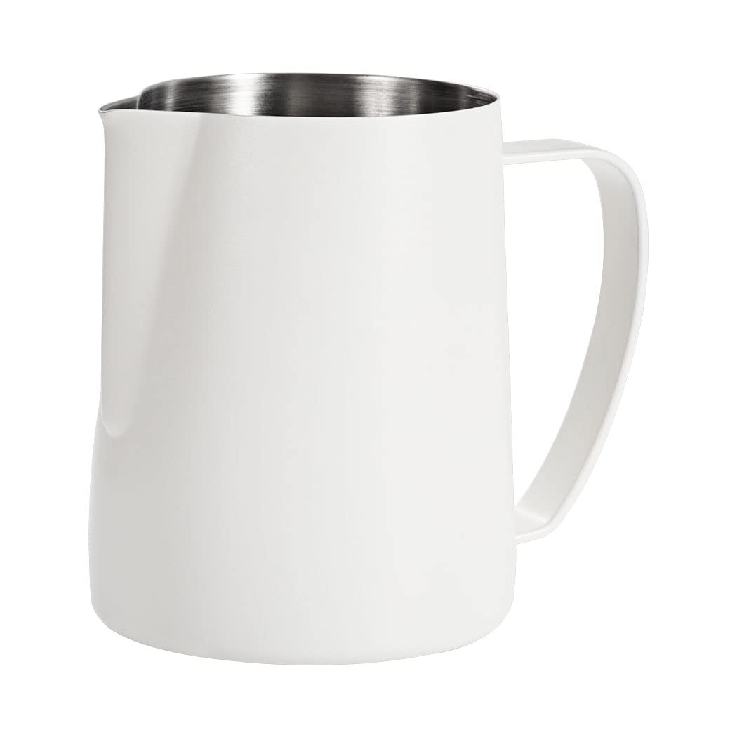 Dianoo Milchaufschäumkrug, 350 ml Edelstahl, Espresso-Dampfkrug, Kaffee, Cappuccino, Barista, Dampfk