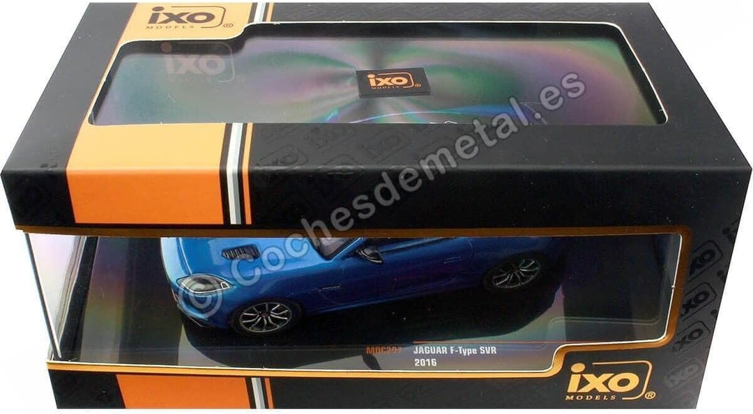 Ixo Jaguar F-Type SVR 2016 blau Modellauto 1:43 Models