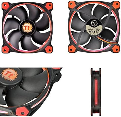 Thermaltake Pacific RL240 D5 Hard Tube LCS Kit (Riing 12 Wasserkühlungsset) rot rot Hard Tube