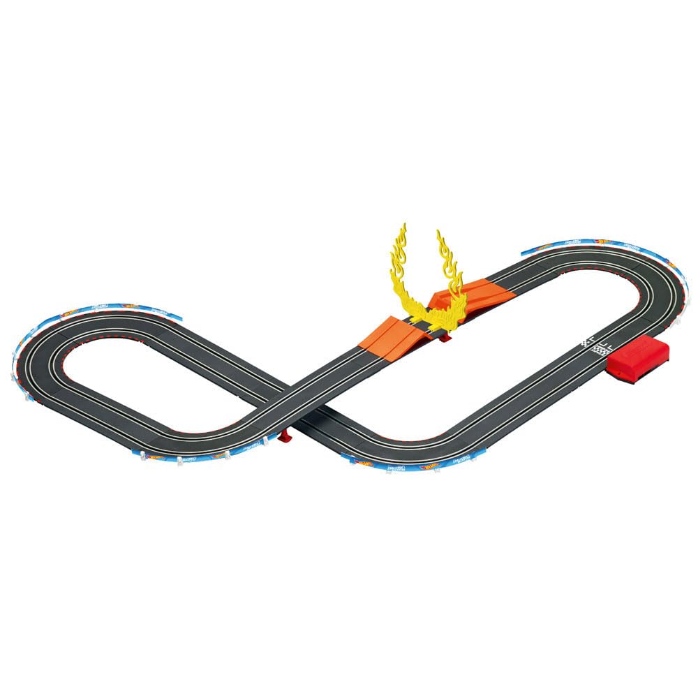 Carrera Go!!! Hot Wheels™ Rennbahn Set | Feurige Rennaction | Duell Night Shifter™ & HW50 Concept™ |