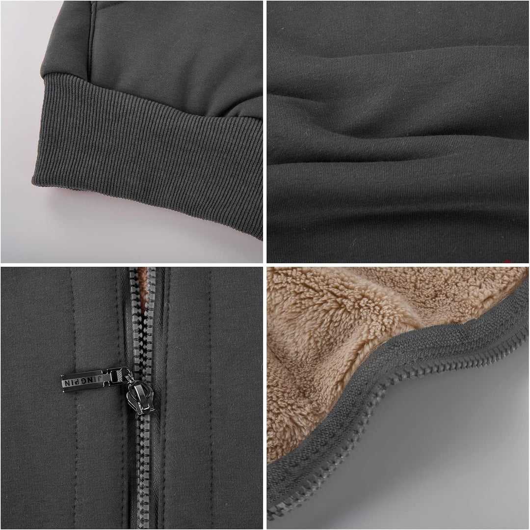 UMIPUBO Hoodie Damen Sweatjacke Fleecejacke Kapuzenpullover Warm Oberteil, Herbst und Winter Sweatsh