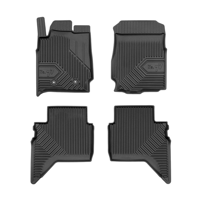 FROGUM No.77 Gummimatten Ganzjahresset von Auto Fussmatten Autofussmatten für Ford Ranger V Raptor 2