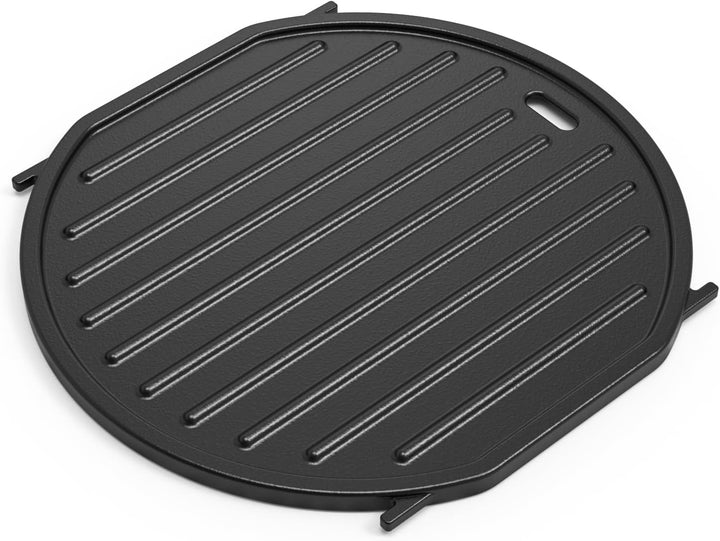 onlyfire Gusseisen Grillplatte für Weber Gourmet BBQ System, Wendeplatte für Weber GS4 Spirit II 200