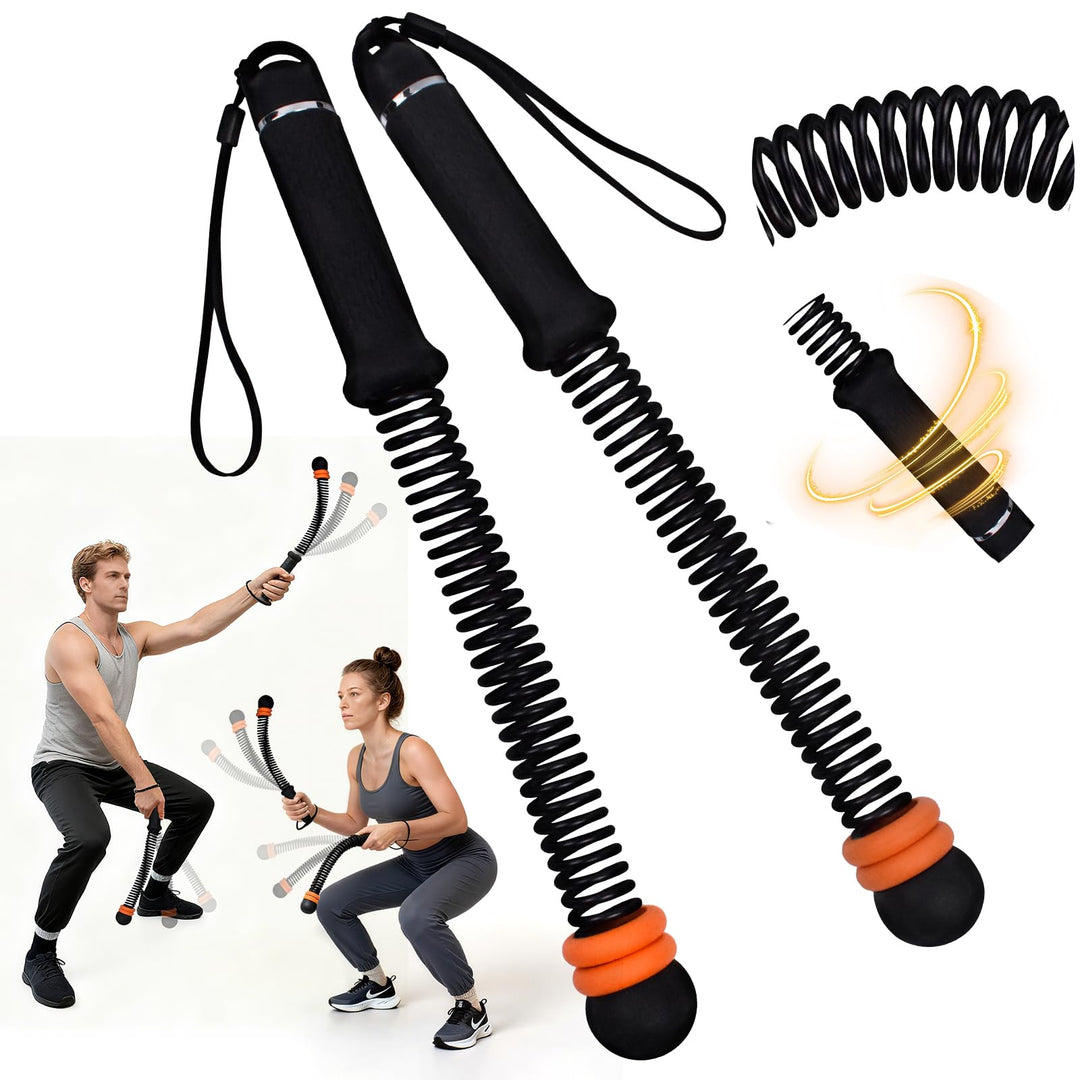 Weighted Battle Rope Ohne Seil - Verstellbare Battle Ropes für Zuhause, leises Seilloses Battle Rope