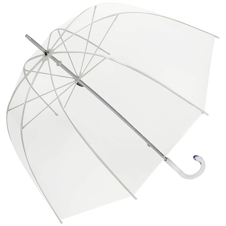 VON LILIENFELD Regenschirm Glockenschirm Transparent Durchsichtig Melina, Transparent