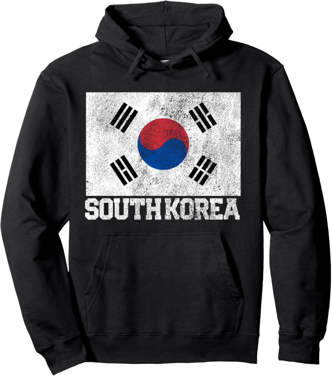 Südkoreanische Flagge, Familienstolz, Land Pullover Hoodie
