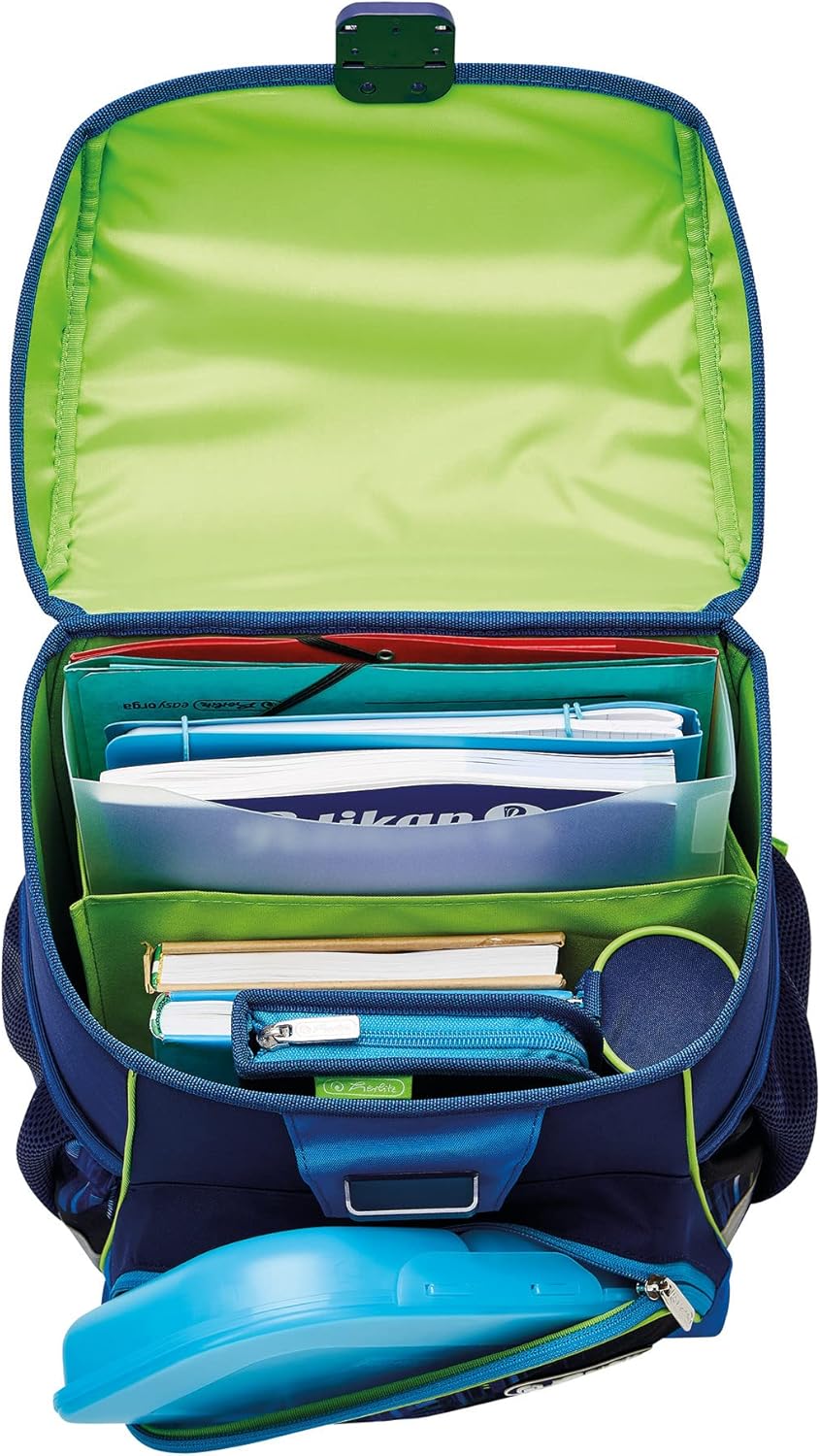 herlitz 50037421 Schulranzen Loop Plus, Soccer, 1 Stück