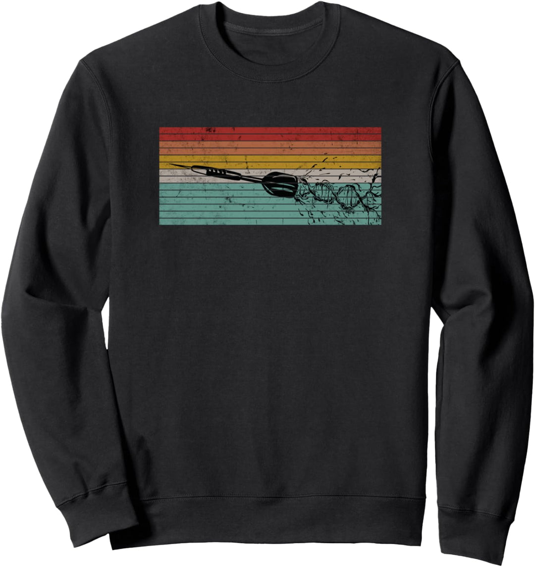 Retro Dartpfeil DNA Dart Dartspieler Sweatshirt