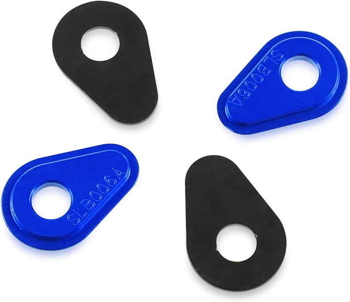 YIEBA 4 Stück Blinkeradapter Abstandshalter Lichtindikatoren Vorne oder Hinten Motorradzubehör für M