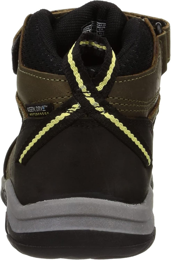 KEEN Unisex-Kinder Ridge Flex Mid wasserdichte Wanderstiefel 27/28 EU Magnet Greenlake, 27/28 EU Mag