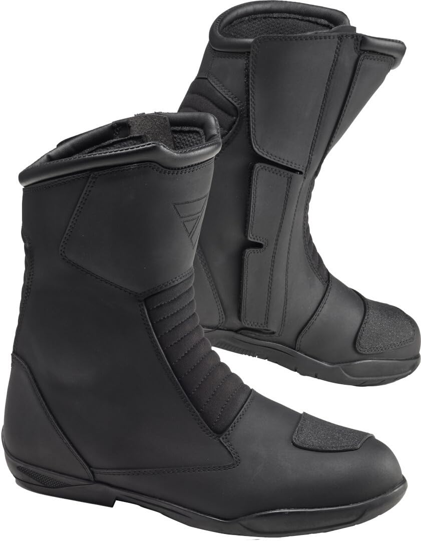 Modeka Verico wasserdichter Motorrad Stiefel, 44 | Hipora Membran 44 EU, 44 EU