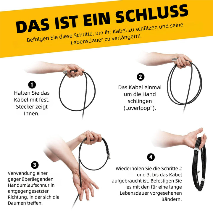 ELAORY XLR Kabel Mikrofonkabel Patchkabel 7.5m 6Pack - XLR Stecker auf Buchse Mikrofonkabel - Symmet