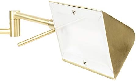 QAZQA - Modern Design Tischleuchte I Tischlampe I Lampe I Leuchte Gold I Messing inkl. LED mit Touch