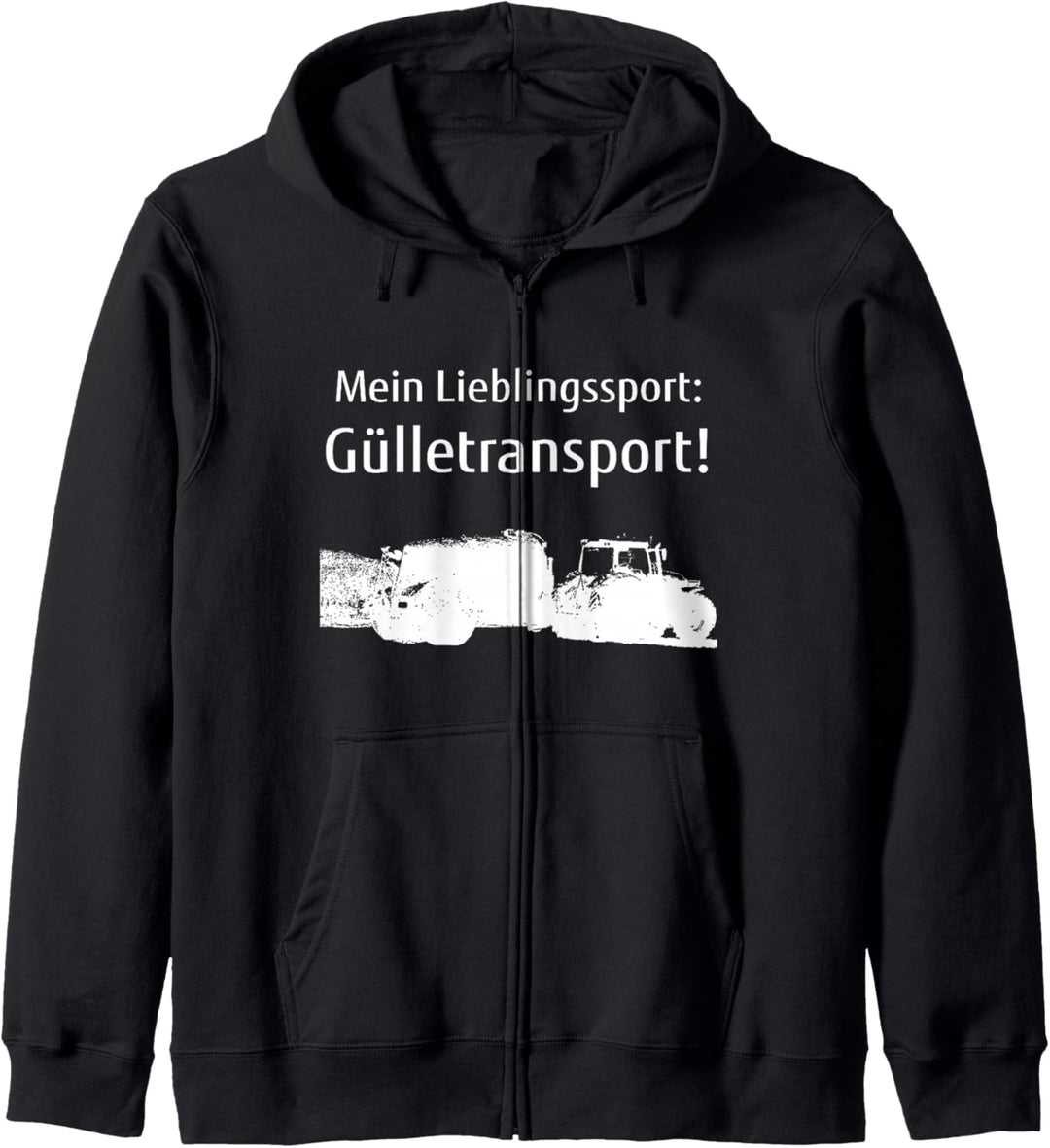 Gülle fahren Landwirt Bauer Lohner Trecker Landwirtschaft Kapuzenjacke