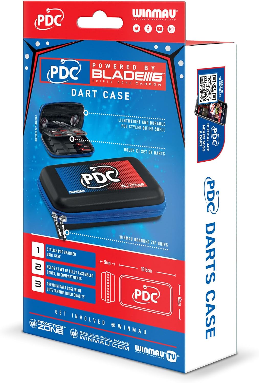WINMAU PDC Dart Case