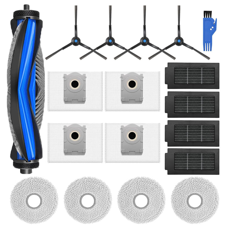 Ersatzteile für Ecovacs Deebot T50 Pro Omni/T50 Pro/T50 Omni Roboterstaubsauger-Zubehörset: 1 Hauptb