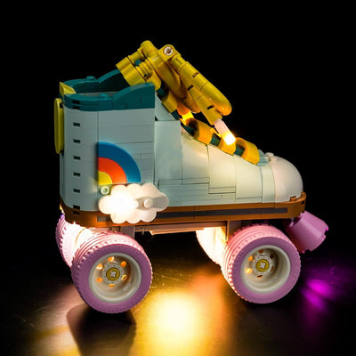 Led Licht Set für Lego 31148 Retro Roller Skate (Kein Lego), Dekorationsbeleuchtungsset für Lego Cre