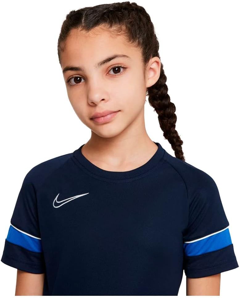 Nike Unisex Kinder Y Nk Dry Acd21 Trk Jkt Jacke 7 Jahre Obsidian/White/Royal Blue/White, 7 Jahre Obs