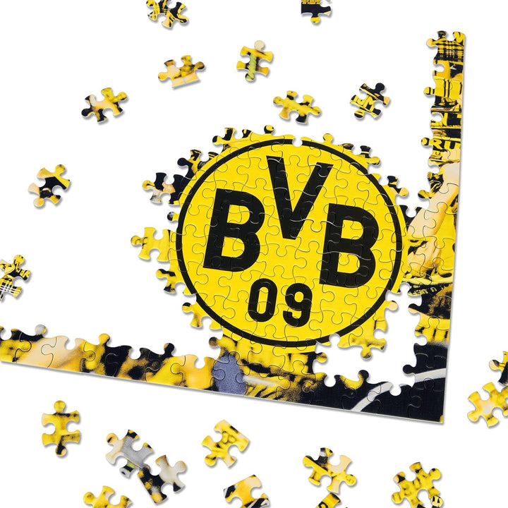 Borussia Dortmund Unisex Jugend BVB Puzzle 1000 Teile, schwarzgelb, 72x45cm