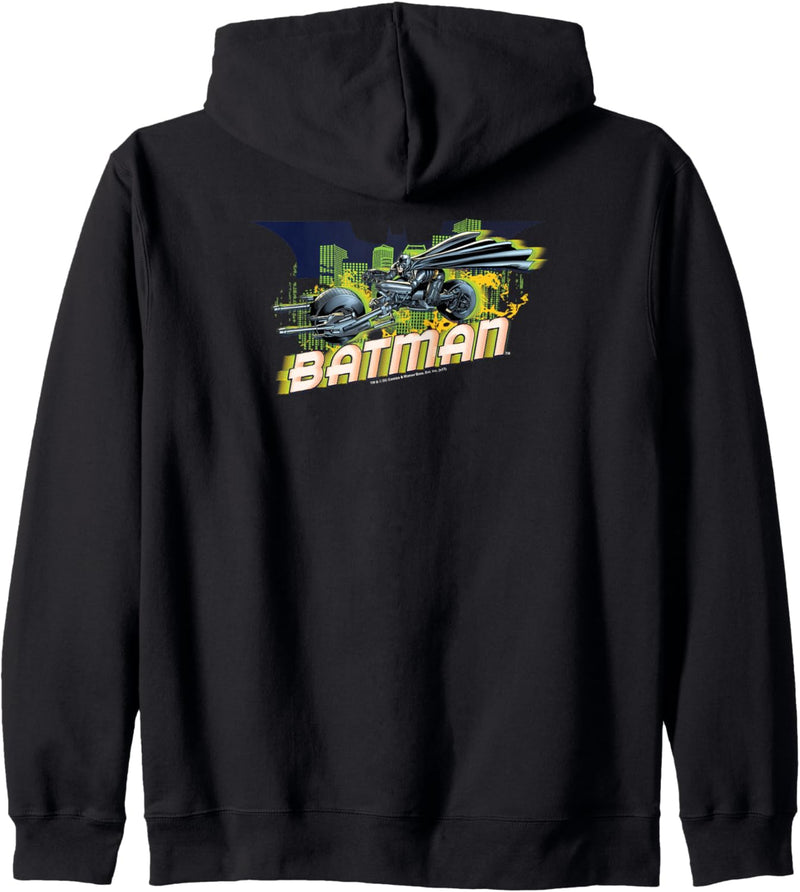 Batman Dark Knight Rises Wheels on Fire Kapuzenjacke