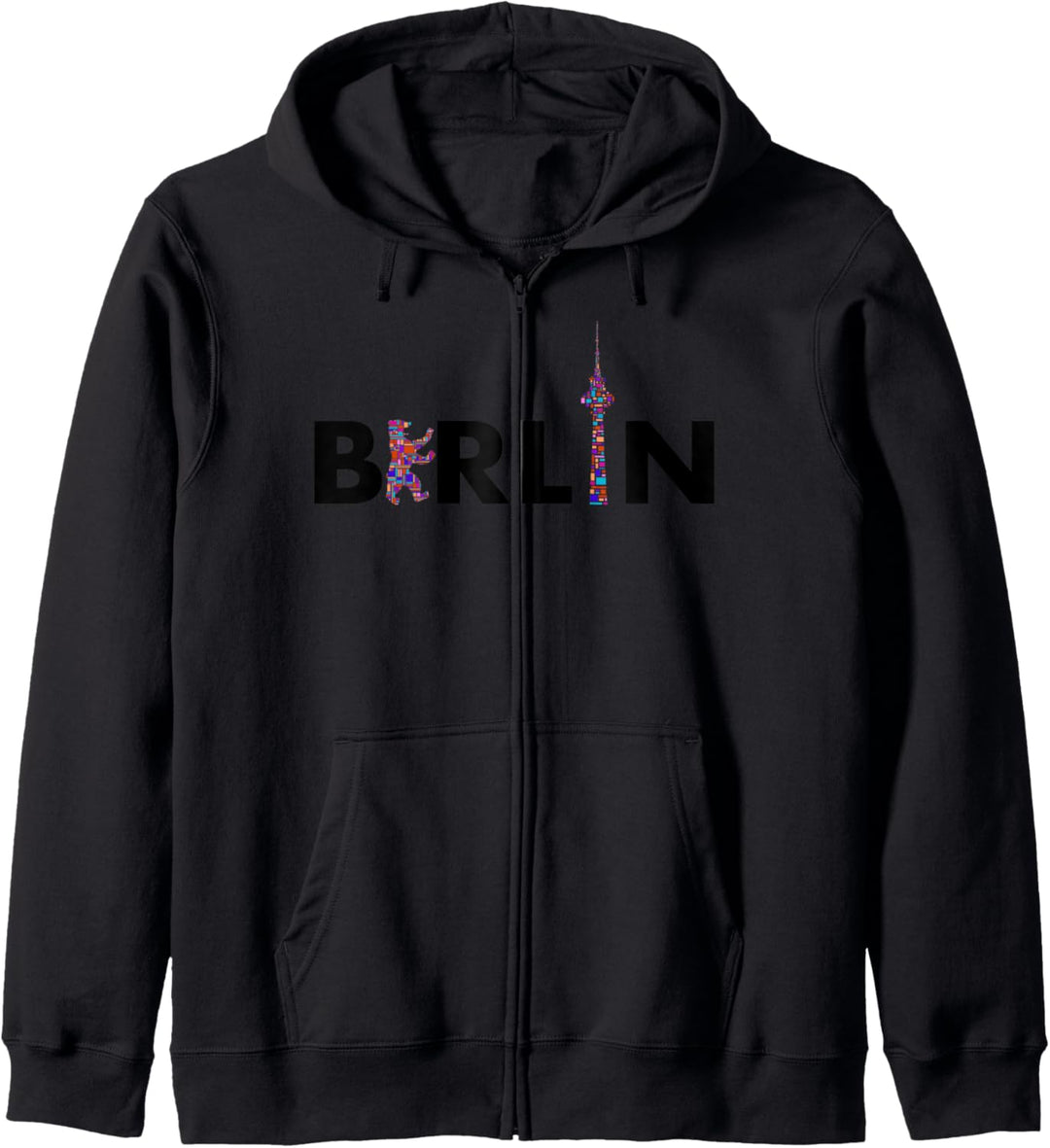 Berlin Design - Berliner Bär - I love Berlin Kapuzenjacke