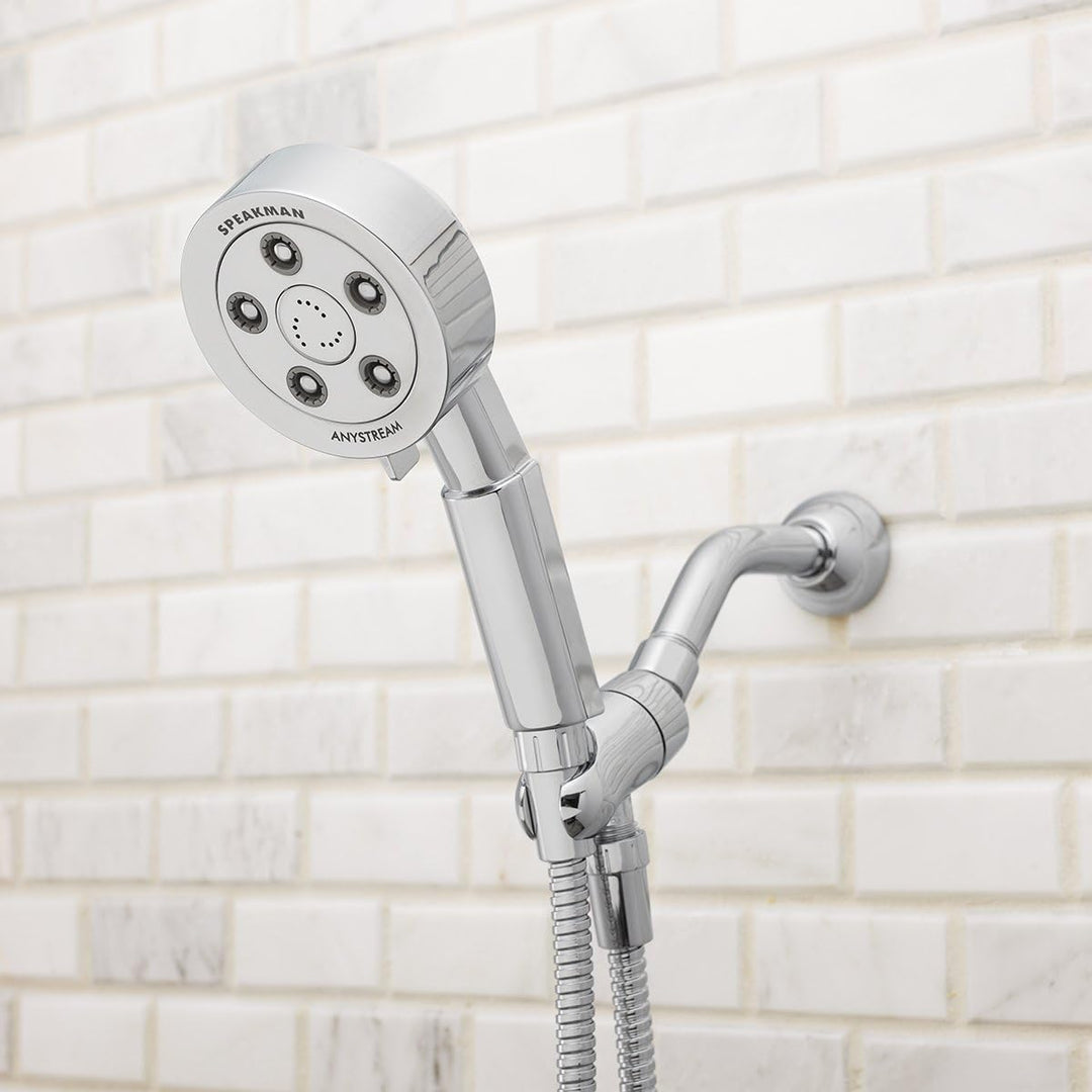 Speakman VS-3010-E175 Neo Anystream Handbrause, 1,75 GPM, poliertes Chrom Handbrause Poliertes Chrom