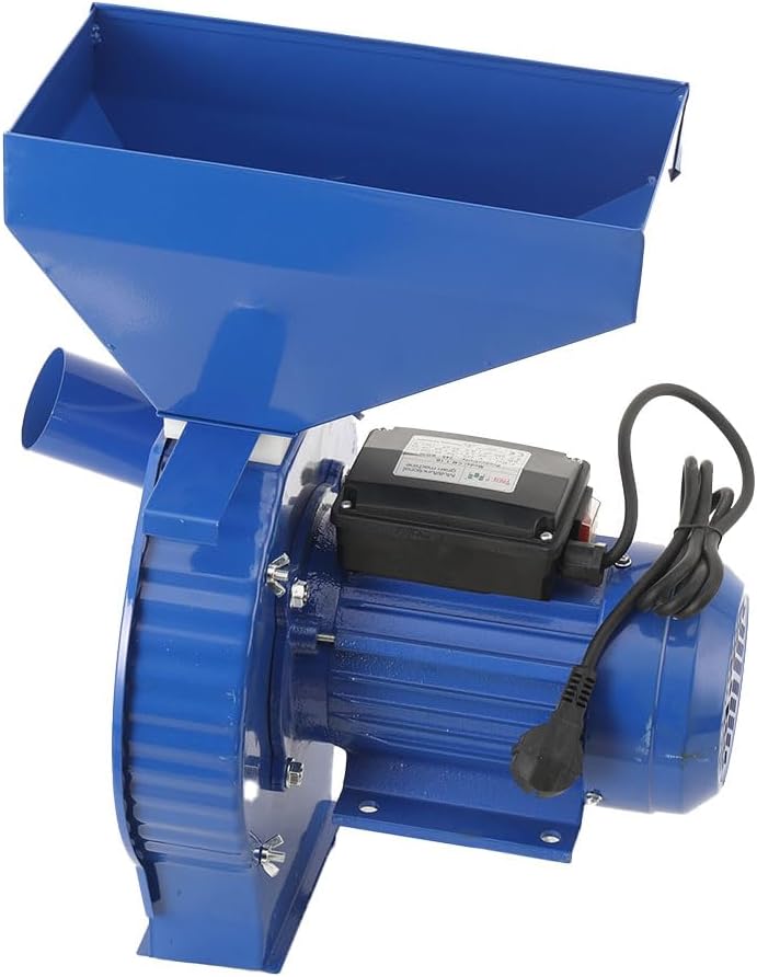 Elektrische Getreidemühle Schrotmühle 1100W, Nussmühle Zerkleinerer zur Verarbeitung von Nicht ölhal