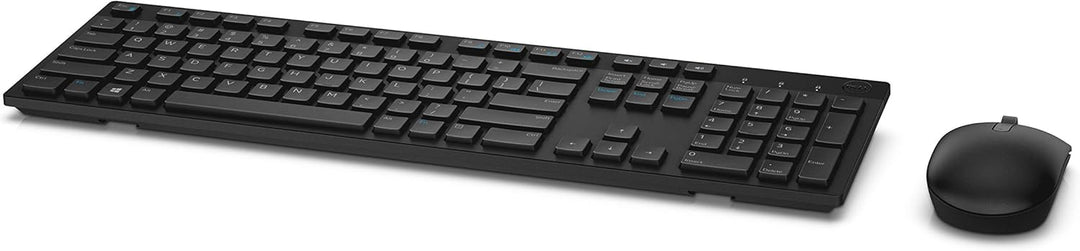 Dell KM636, Wireless, Tastatur und Maus Set, German (QWERTZ), schwarz