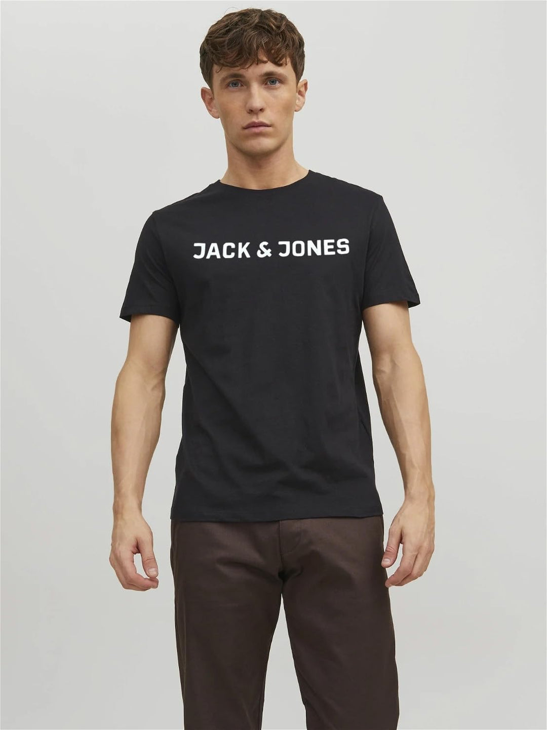 JACK & JONES Herren T-Shirt (3er Pack) XS 3er Pack (3x Schwarz mit Neon), XS 3er Pack (3x Schwarz mi