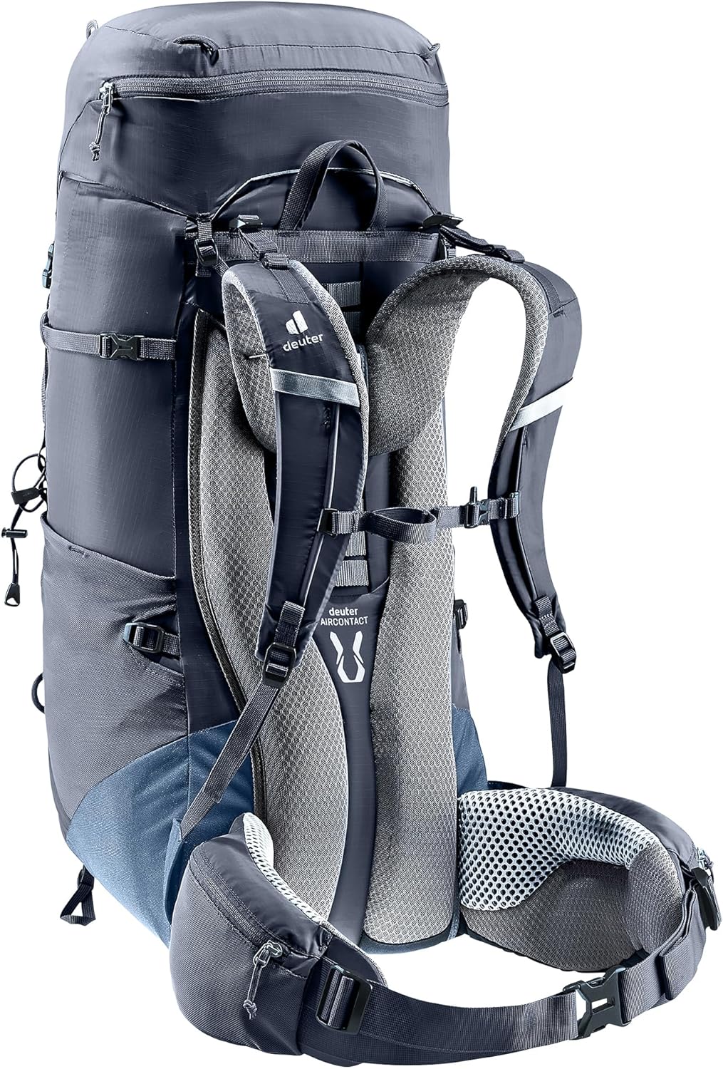 deuter Herren Aircontact Lite 50 + 10 Trekkingrucksack (1er Pack) Black-marine 50+10 L Einfarbig, Bl