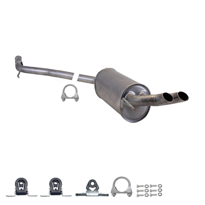 Ferroz Export Ersatz für Endschalldämpfer VW TRANSPORTER T4 IV Bus, Kasten 1.9TD 2.4D Endtopf Auspuf