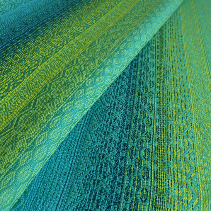 Didymos Babytragetuch, Modell Ada Malachit, Grösse 5, Grün Gr. 5 (420 cm), Gr. 5 (420 cm)