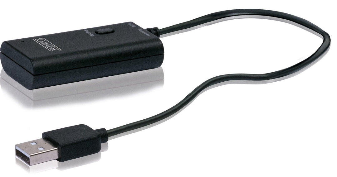 SCHWAIGER -KHTRANS 513- Bluetooth-Stereo-Adapter/für Klinkenausgang/Endgeräte bluetoothfähig Machen/