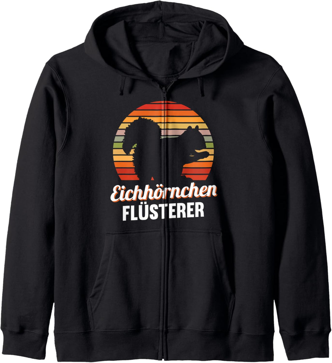Eichhörnchen Flüsterer Kapuzenjacke
