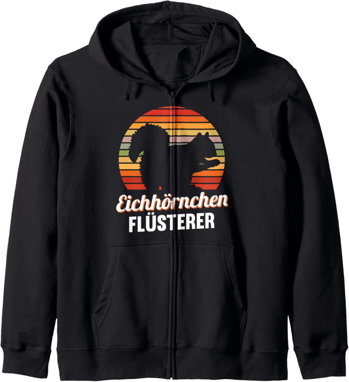 Eichhörnchen Flüsterer Kapuzenjacke