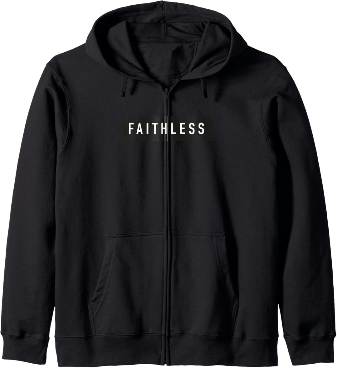 Faithless T-Shirt Motivational treu Kapuzenjacke