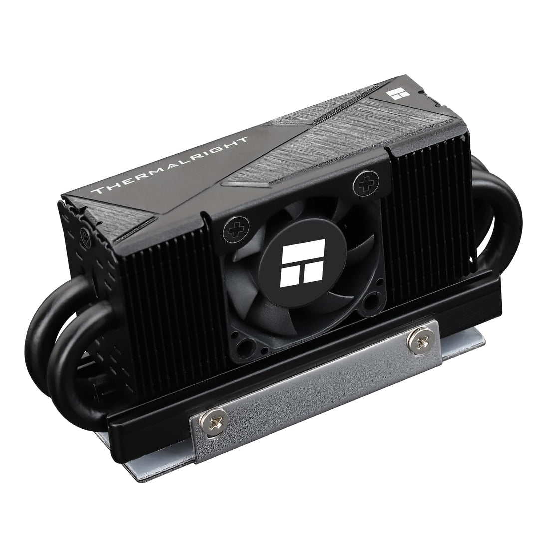 Thermalright HR10 2280 PRO Black SSD Kühler,Doppelseitiger Kühlkörper,Mit 4×5mm Heatpipes AGHP Tochn