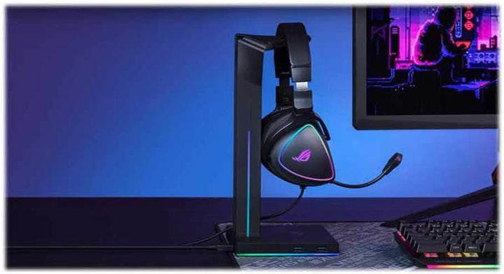 ASUS ROG Delta S USB-C Gaming Headset (kabelgebunden, AI Noise-Canceling, RGB Beleuchtung, kompatibe